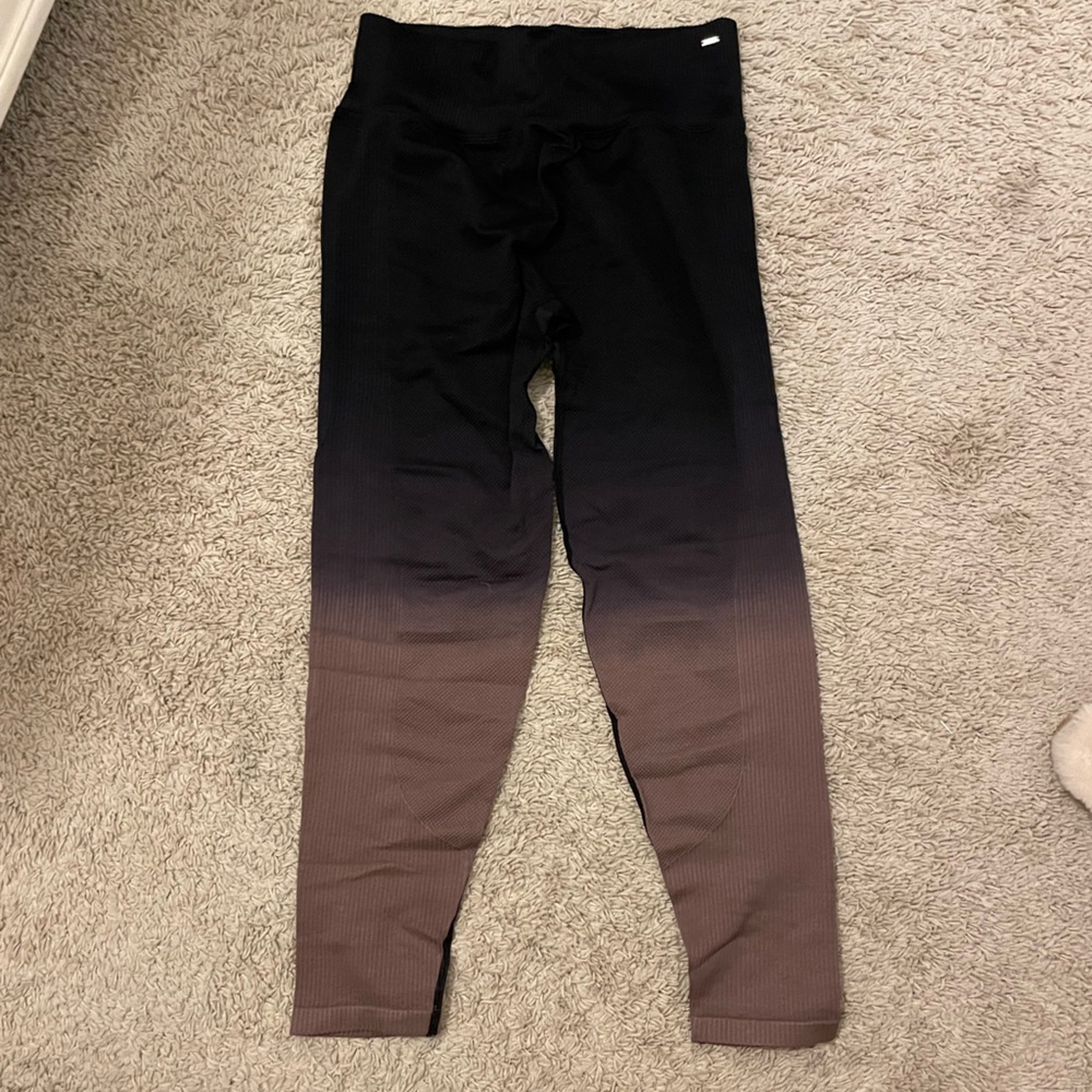 PINK Victoria's Secret Black and Brown Leggings